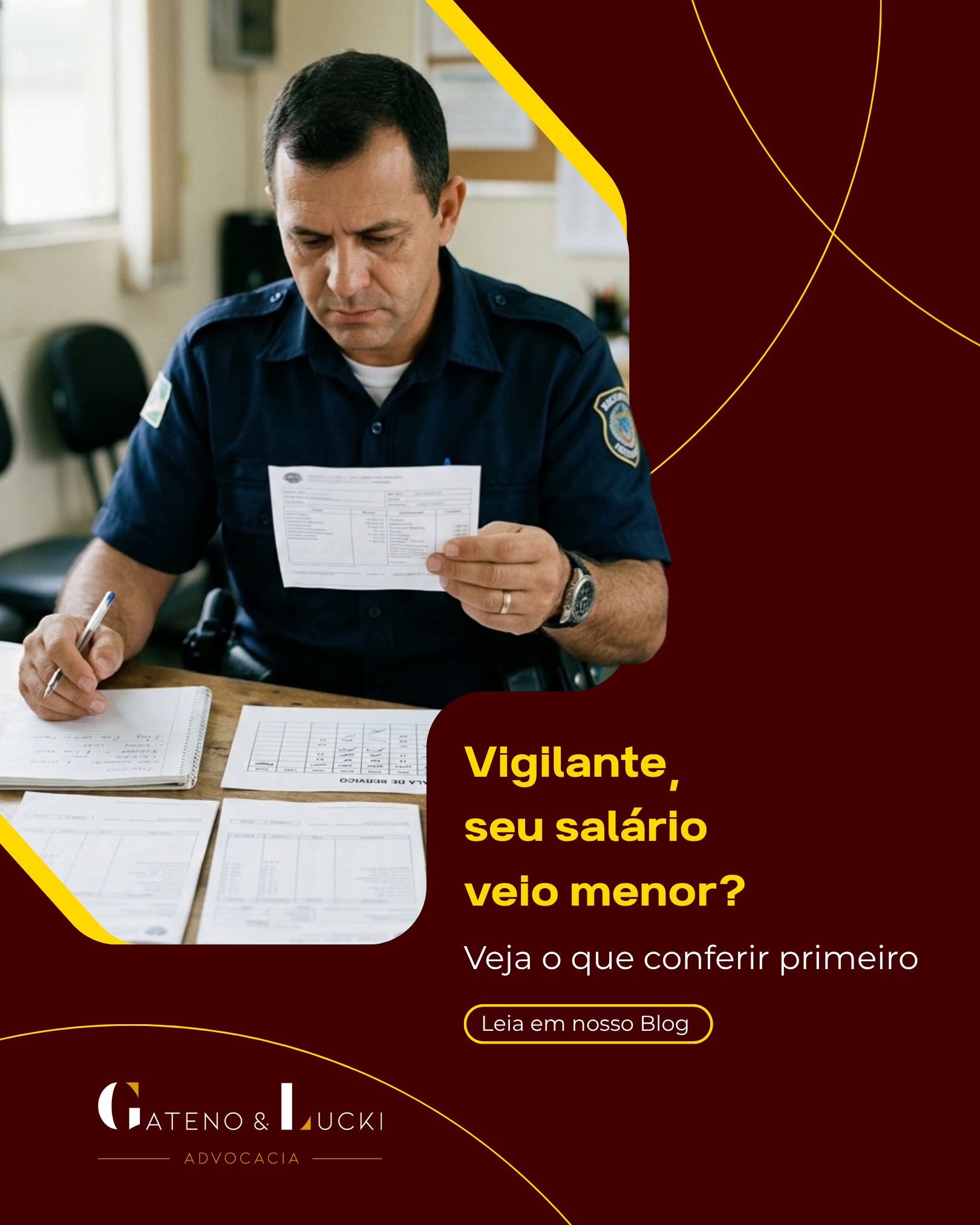 Vigilante, seu salário veio menor Veja o que conferir primeiro (1)